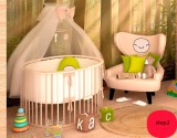 Детская многофункциональная кроватка Snyland